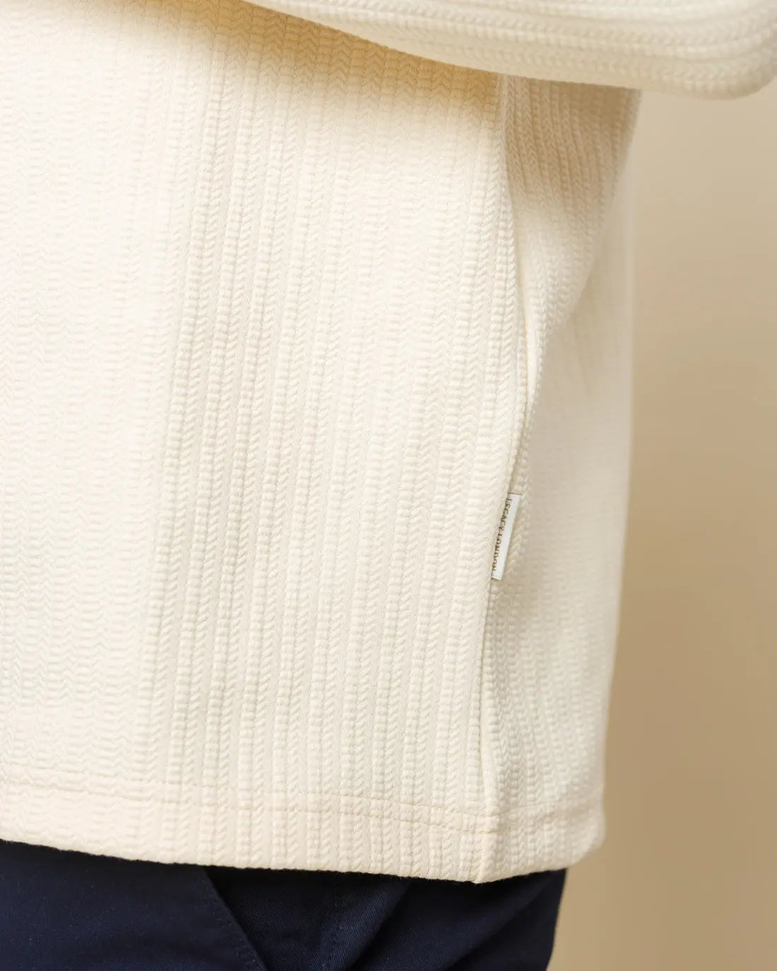 Textured Crewneck Jumper  - LCY London