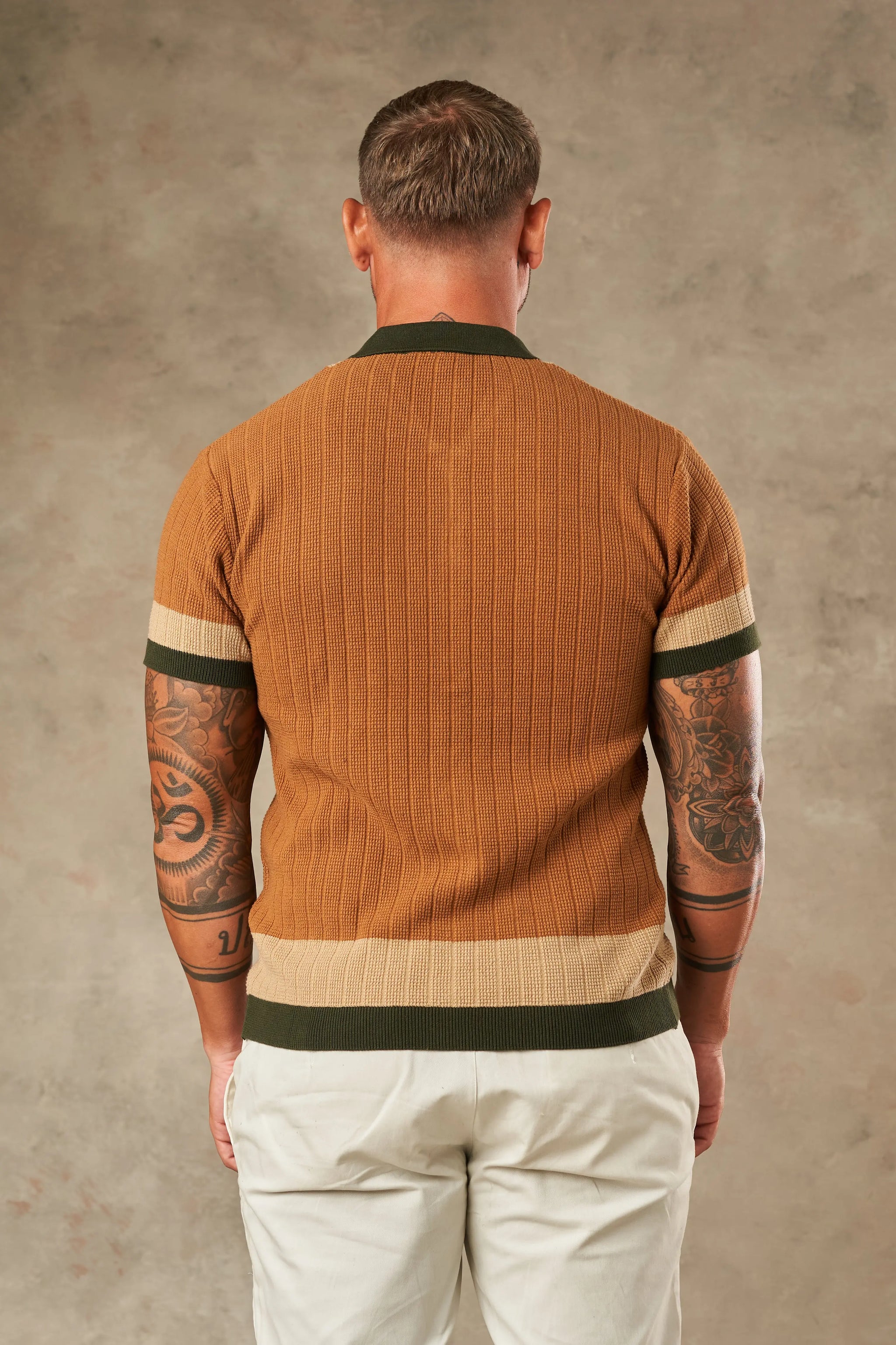 Tri Tone Riviera Button Down Shirt  - LCY London