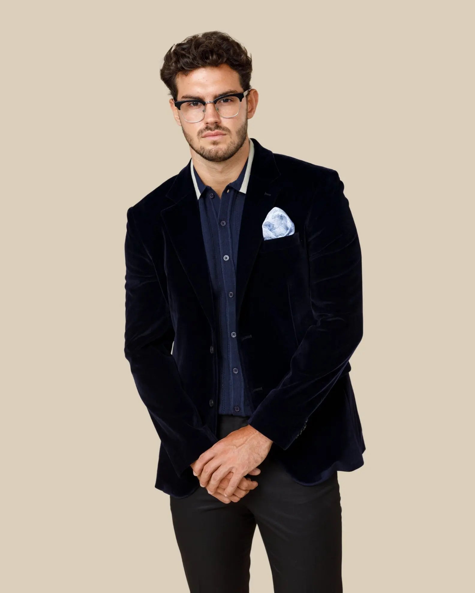 Vintage Button Down Knit Polo LCY LONDON