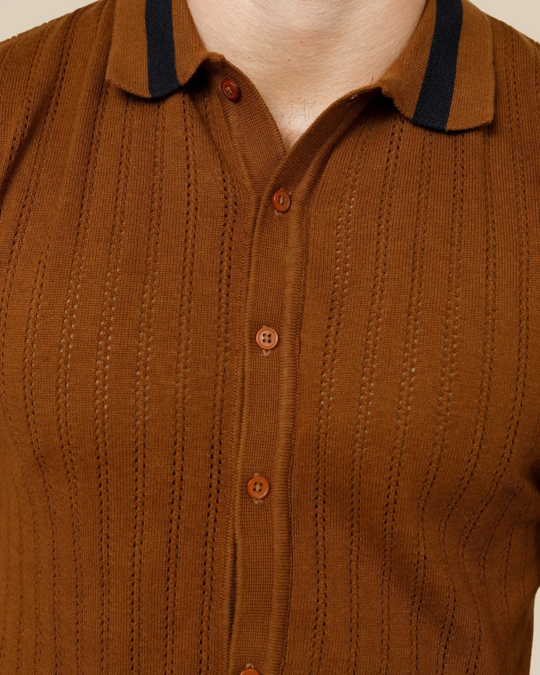 Vintage Button Down Knit Polo LCY LONDON