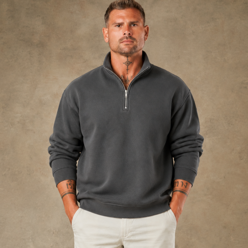 Zipper Sweater  - Legacy London