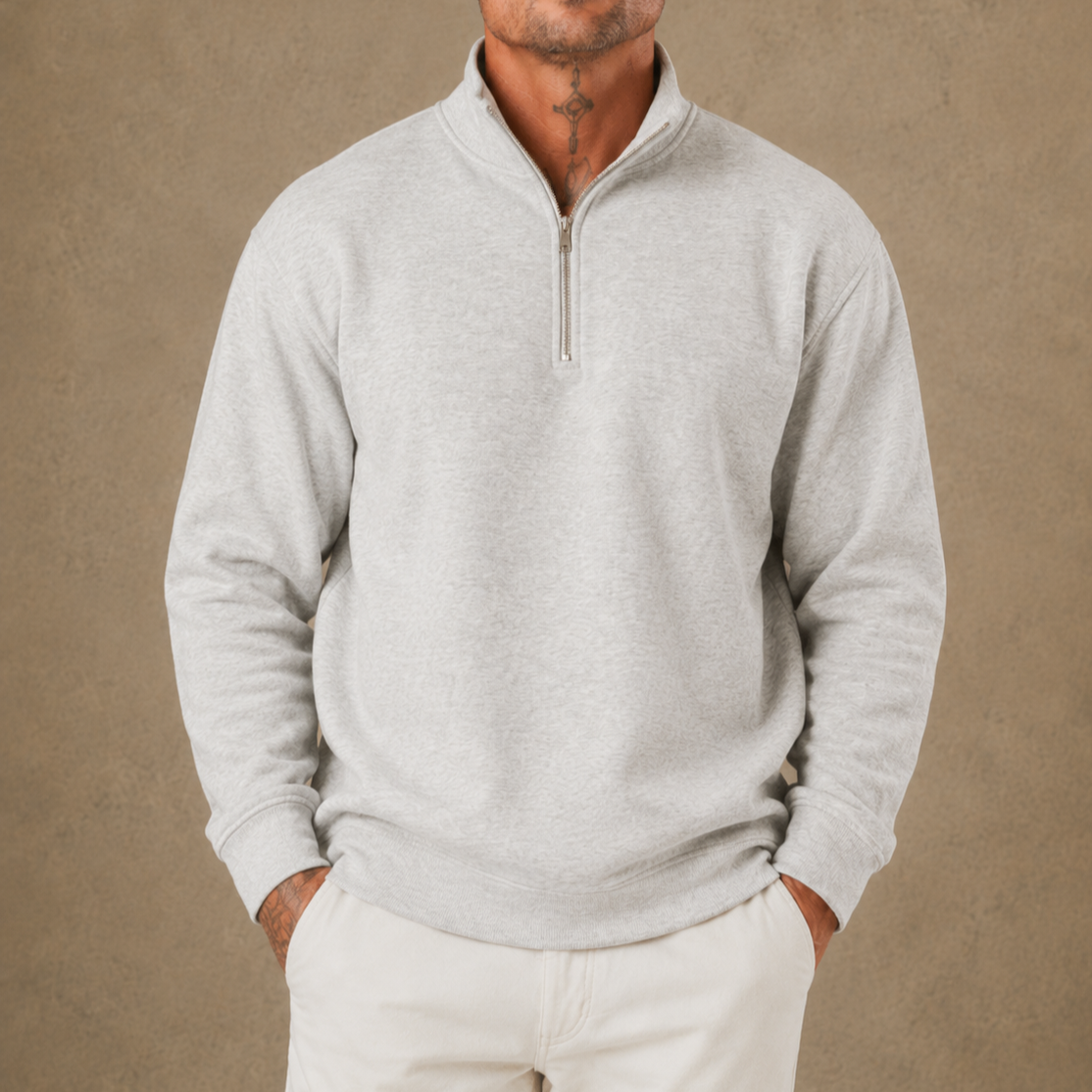 Zipper Sweater  - Legacy London