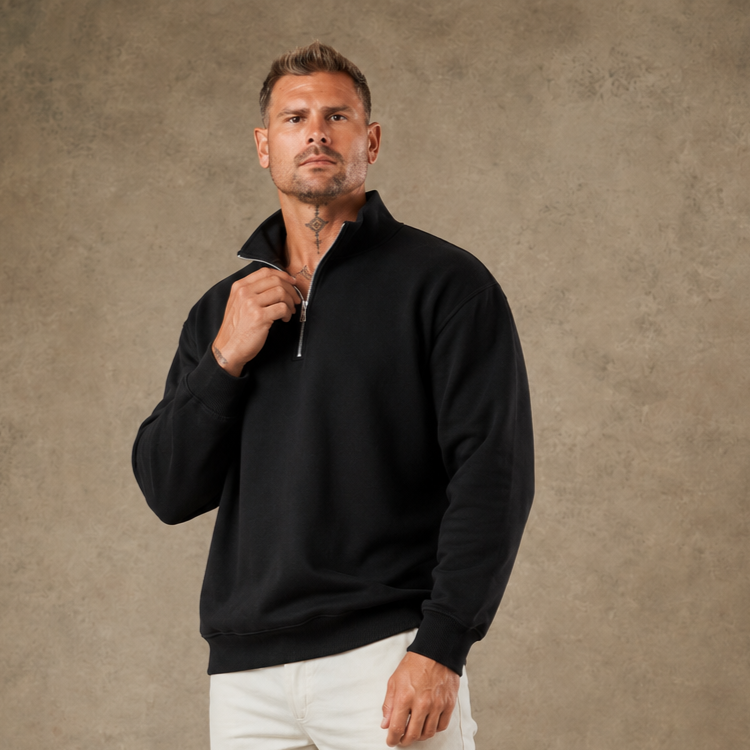 Zipper Sweater  - Legacy London