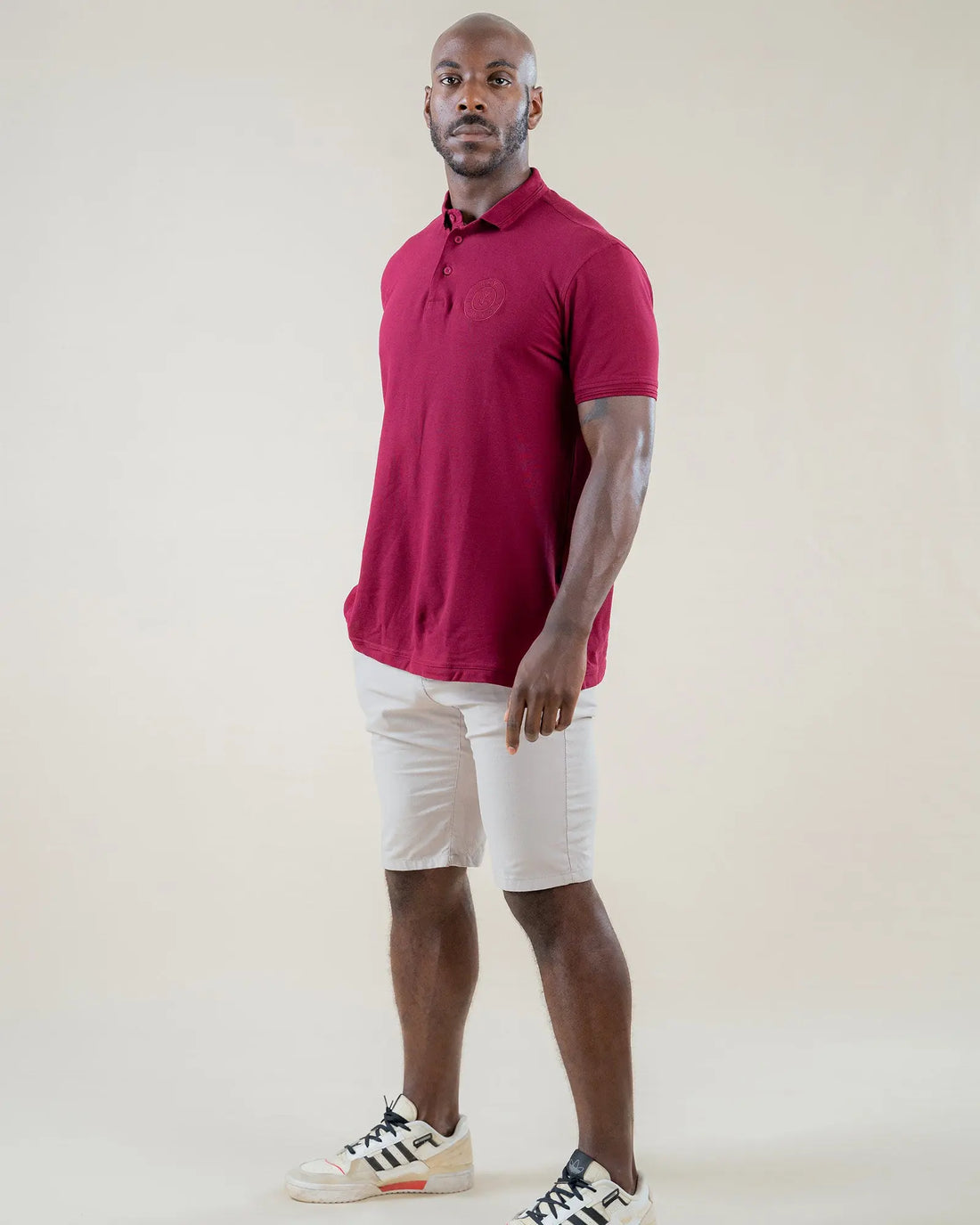 LCY LONDON | Embroidered Pocket Circle Logo Polo Shirt LCY London