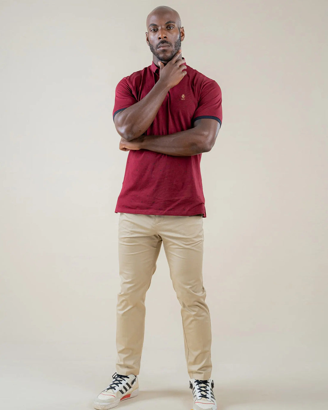 LCY LONDON | Signature London Printed Mens Polo Shirt LCY London