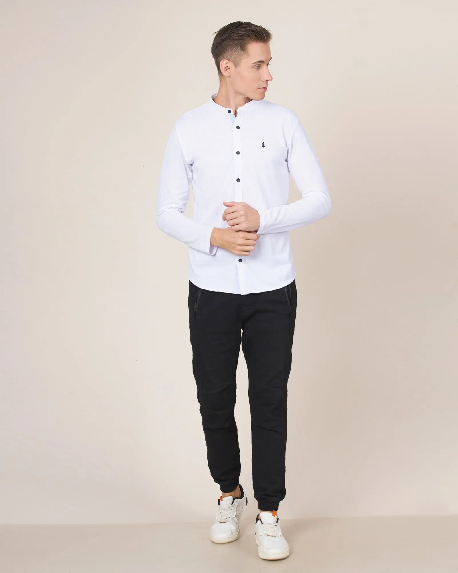 LCY London | Capsule Collection - Men's Hybrid Long Sleeved Shirt | Full Buttoned LCY London